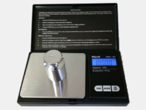 American Weigh Digital Weed Scale 100 x 0.01g with 50g calibration weight