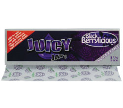 Juicy Jay's Super Fine Blackberrylicious 1 1/4 Rolling Papers