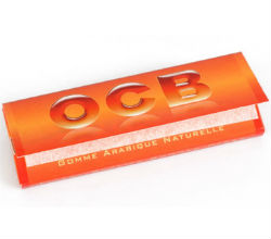 OCB Orange Single Wide Rolling Papers