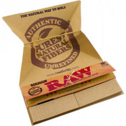 RAW Classic Artesano King Size Slim Rolling Papers with Tips