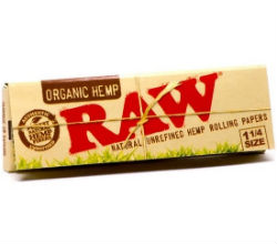 RAW Organic Hemp 1 1/4 Rolling Paper