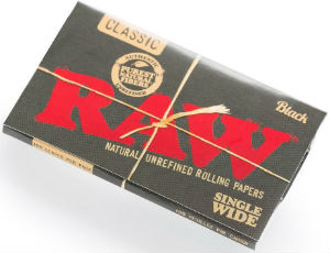 Raw Black Single Wide Rolling Papers