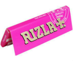 Rizla Pink Single Wide Rolling Papers