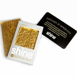 Shine 24K Gold 1 1/4 Rolling Papers